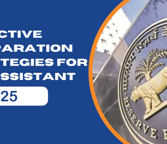 Effective Preparation Strategies for RBI Assistant 2025