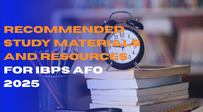 Recommended Study Materials and Resources for IBPS AFO 2025
