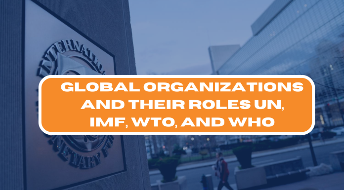 Global Organizations and Their Functions: UN, IMF, WTO, and WHO Global Organizations and Their Functions: UN, IMF, WTO, and WHO
