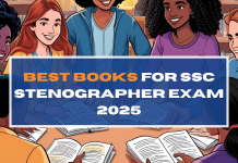 Best Books for SSC Stenographer Exam 2025