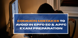 Common Mistakes to Avoid in EPFO EO & APFC Exam Preparation