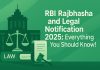 RBI Rajbhasha and Legal Notification 2025: Everything You Should Know! RBI Rajbhasha and Legal Exam 2025