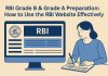 RBI Grade B & Grade A Preparation