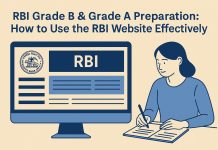 RBI Grade B & Grade A Preparation: How to Use the RBI Website Effectively  RBI Grade B & Grade A Preparation