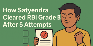 RBI Grade B Success Story: Satyendra