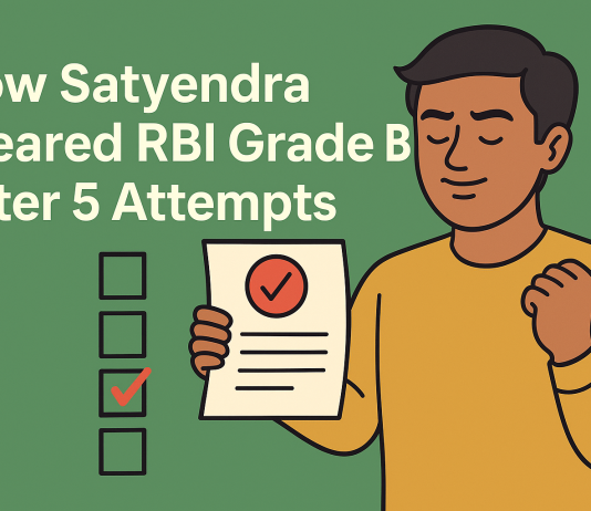 RBI Grade B Success Story: Satyendra