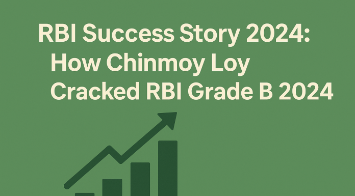 RBI Success Story 2024: How Chinmoy Loy Cracked RBI Grade B 2024 RBI Success Story: Chinmay Loy