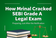 SEBI Grade A Legal Exam. 