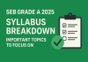SEBI Grade A 2025 Syllabus Breakdown: Important Topics to Focus On SEBI Grade A 2025 Syllabus