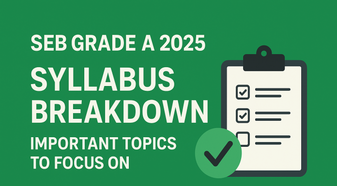 SEBI Grade A 2025 Syllabus
