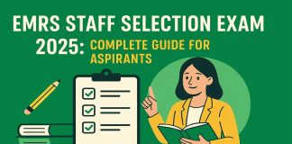 EMRS Staff Selection Exam 2025