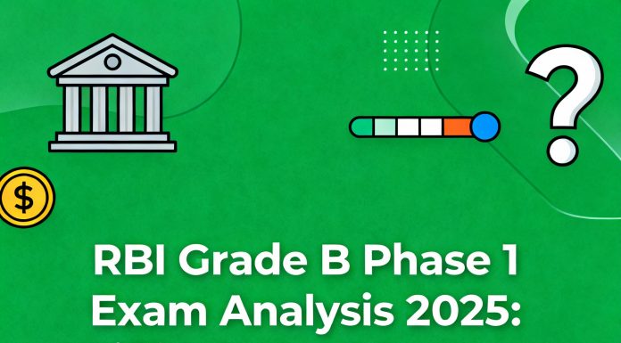 RBI Grade B Phase 1 Exam Analysis 2025: Difficulty and Success Strategies RBI Grade B Phase 1